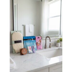 New Bath & Beauty Self-Care Gift Set 6-Piece Lot Includes Neutrogena Hydro Boost